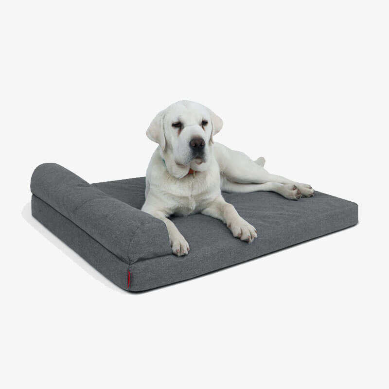 Lit Orthopédique Amovible Épais et Imperméable pour Chien