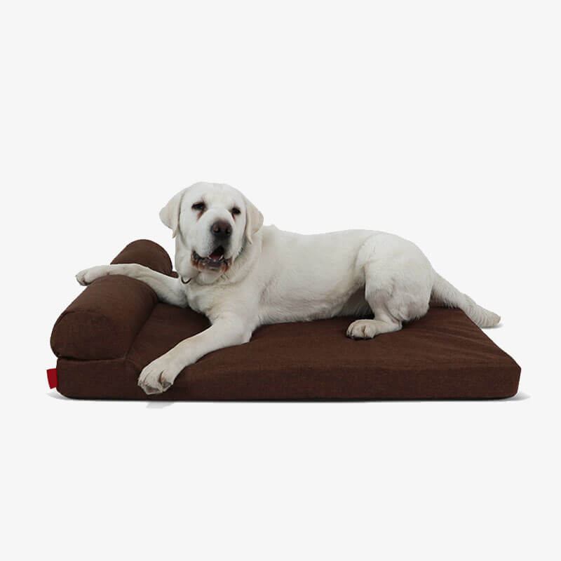Lit Orthopédique Amovible Épais et Imperméable pour Chien