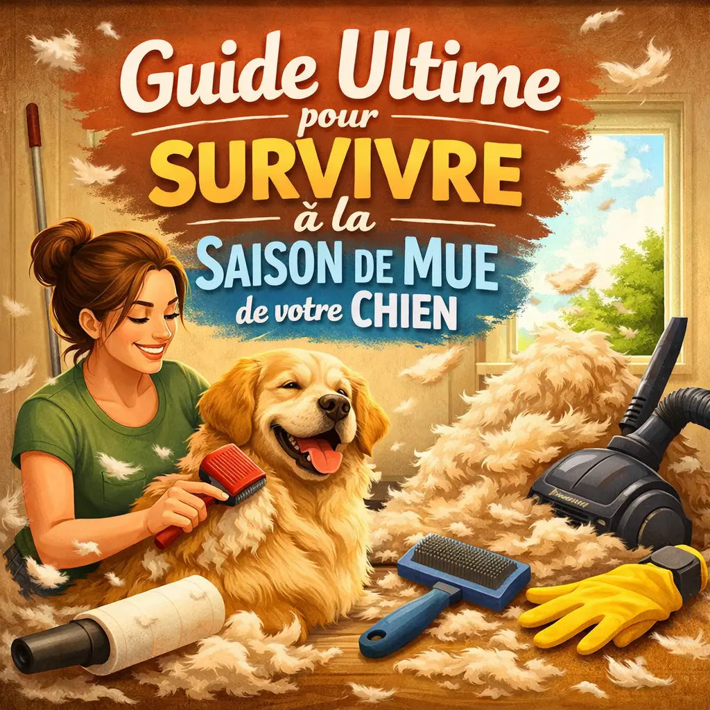 Guide ultime pour survivre à la saison de mue de votre chien
