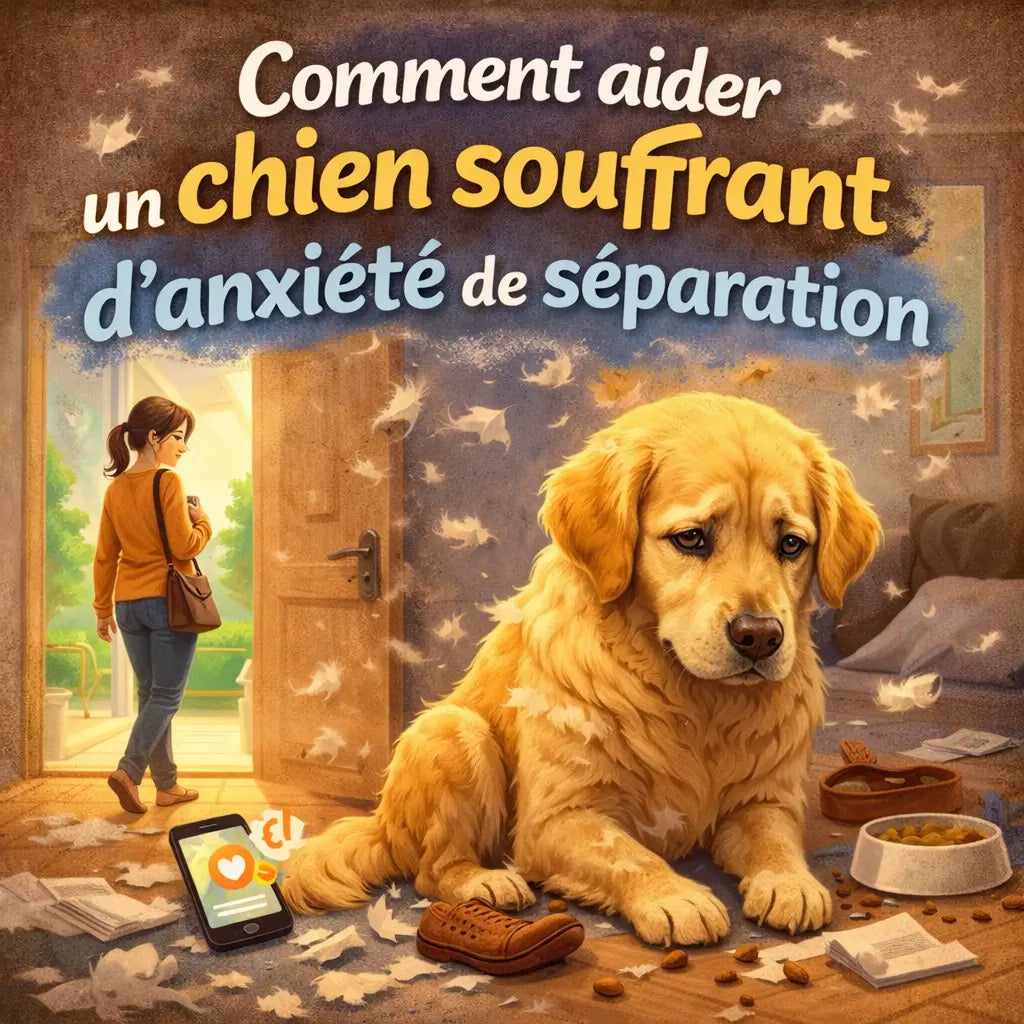 Comment aider un chien souffrant d’anxiété de séparation