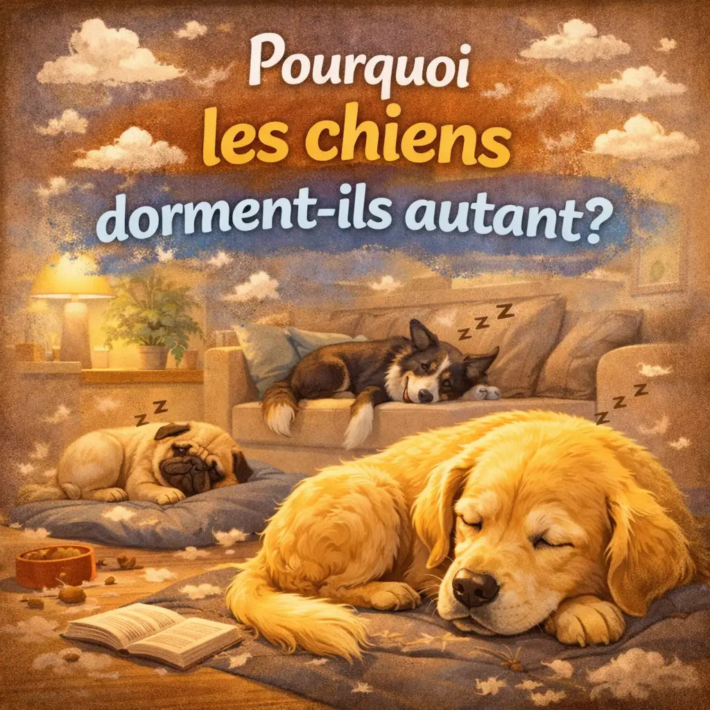 Pourquoi les chiens dorment-ils autant ?