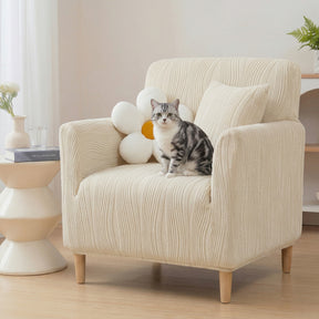 Housse de fauteuil, canapé extensible 1, 2, 3, 4 places anti-rayures