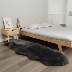 Longue Tapis Irregulier en Cachemire Doux et Moelleux – Confort Chaleureux pour Votre Maison