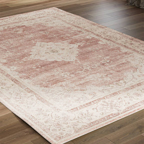 Grand tapis persan vintage confortable pliable lavable imperméable