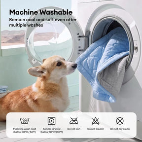 Tapis rafraichissant chien de siège refroidissant pour chiens - Chill Nest