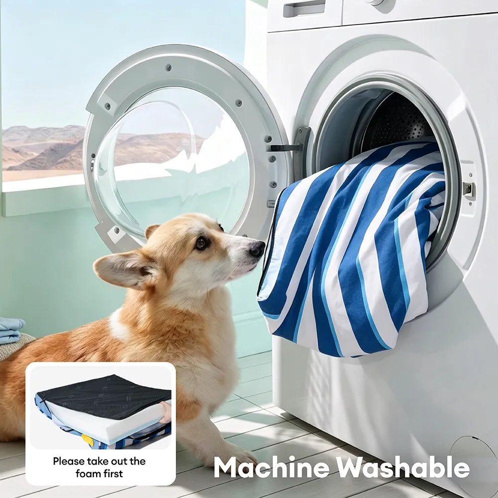 Lit orthopédique tapis rafraichissant grands chien - Chill Nest