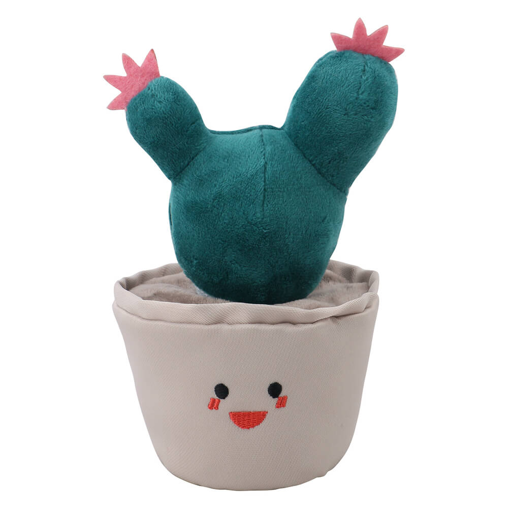 Jouet Cactus en peluche jouet couineur pour chien jouet interactif distributeur lent