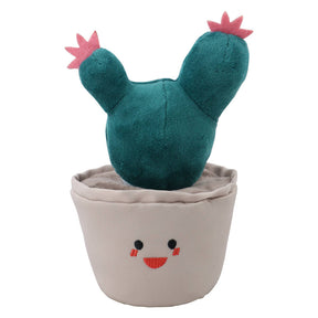 Jouet Cactus en peluche jouet couineur pour chien jouet interactif distributeur lent