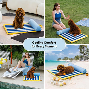 Tapis rafraichissant chien portable pour chat et chien - Chill Nest