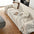 Jeté de canapé housse de canapé réversible en chenille minimaliste résistante aux griffes de chat et antidérapante