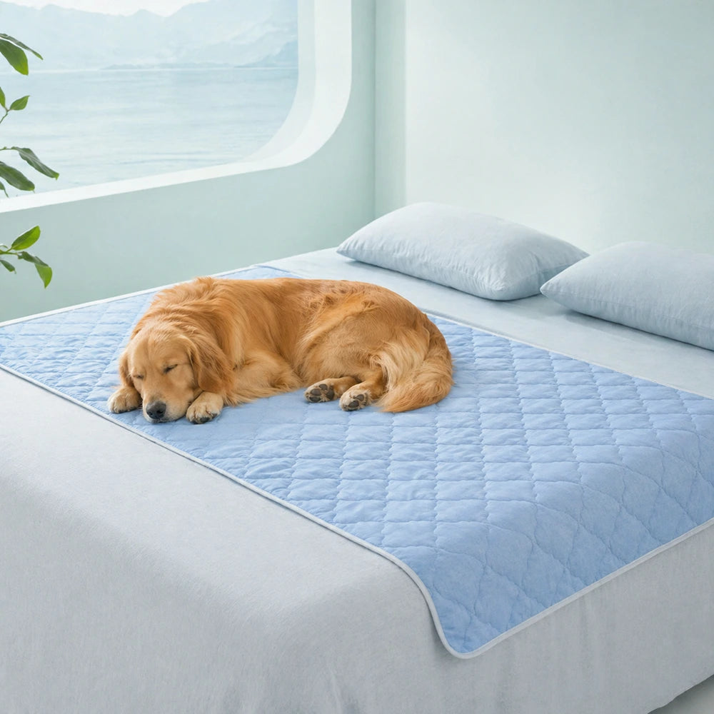 Couverture et Tapis rafraîchissant pour chien double face - Chill Nest