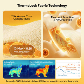 Lit pour animaux en peluche coloré et bloqué, créatif.