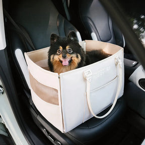 Siège Auto pour Chien avec Ceinture de Sécurité - Urban Roaming