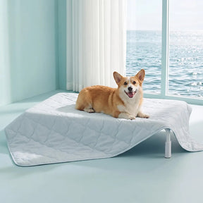 Couverture et Tapis rafraîchissant pour chien double face - Chill Nest