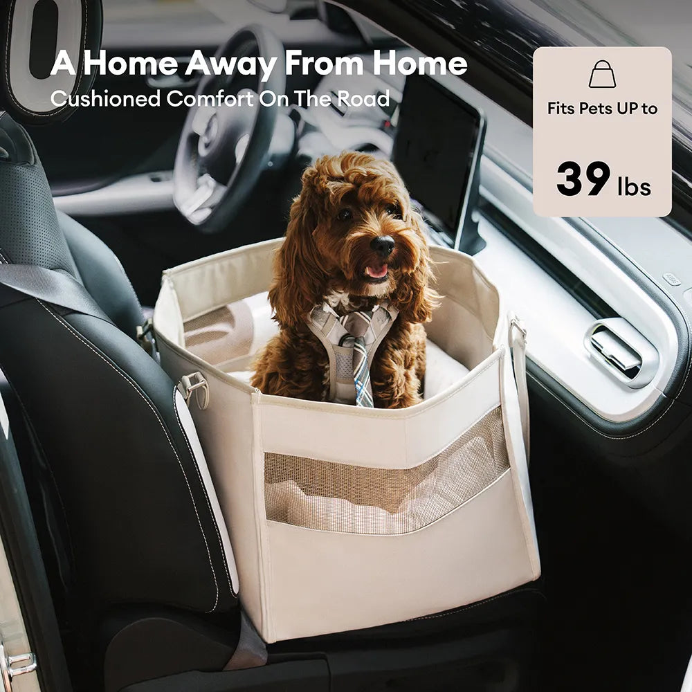 Siège Auto pour Chien avec Ceinture de Sécurité - Urban Roaming