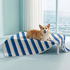 Couverture et Tapis rafraîchissant pour chien double face - Chill Nest