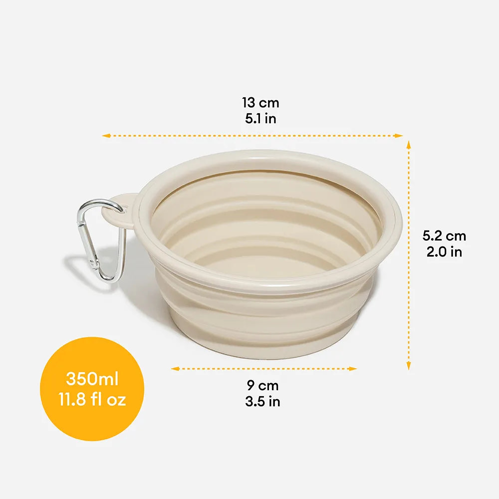 Bol en silicone pliable pour chien - Urban Roaming