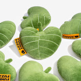 Jouet pour chien en peluche en forme de feuille avec couineur - Funnyfuzzy SnugNest