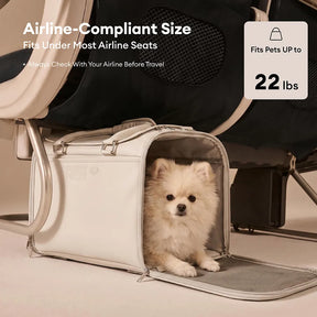 Transporteurs souples conformes aux règles des compagnies aériennes pour chiens et chat - Urban Roaming