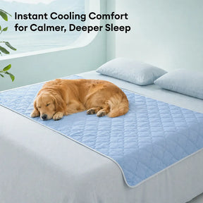 Couverture et Tapis rafraîchissant pour chien double face - Chill Nest