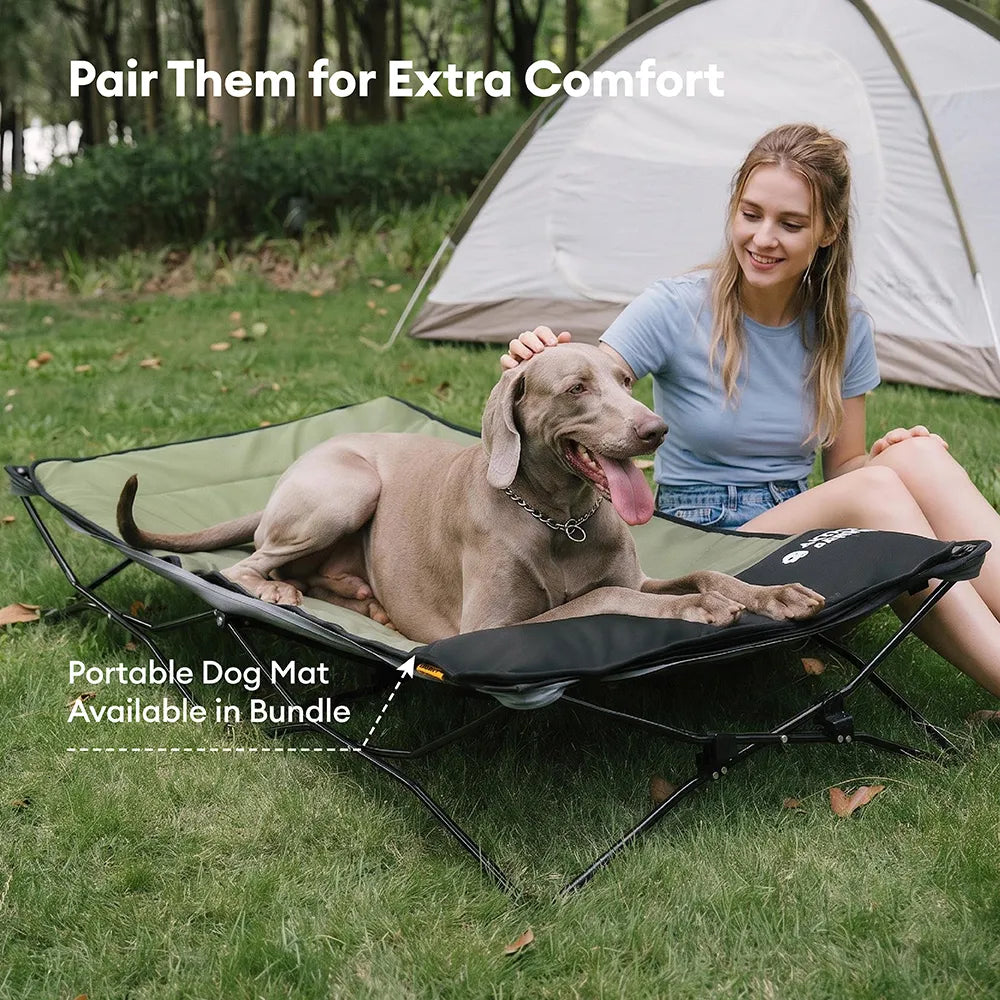 Lit de camp pour chien lit pour chien surélevé et pliable lit rafraîchissant pour animaux - Urban Roaming