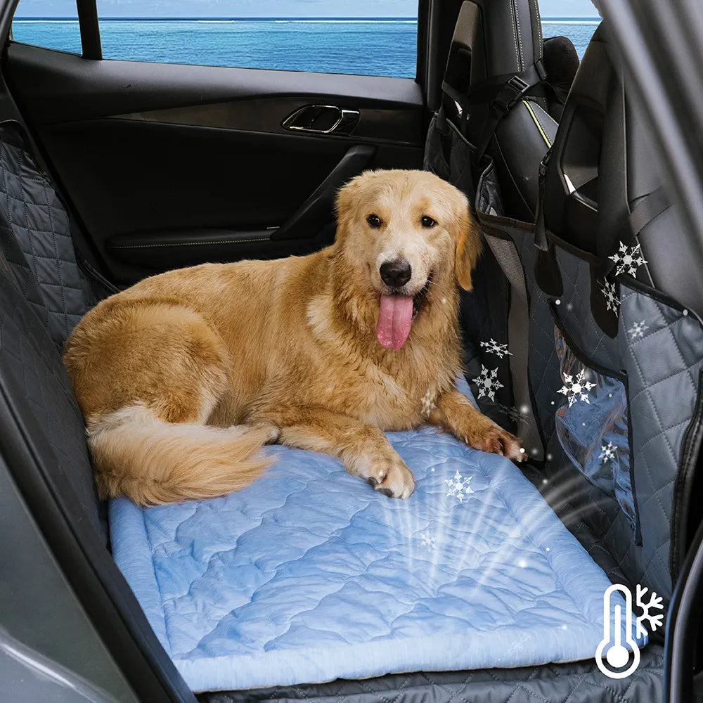 Tapis rafraichissant chien de siège refroidissant pour chiens - Chill Nest