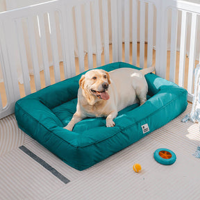 Lit orthopédique pour grand chien imperméable et soutien