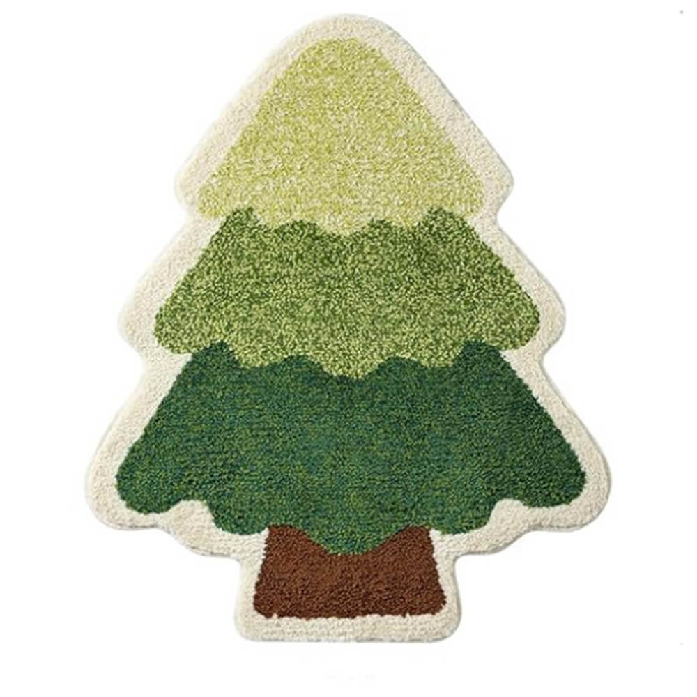 Tapis décoratif antidérapant de Noël - Ensemble cadeau 3pcs