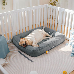 Lit orthopédique pour grand chien imperméable et soutien