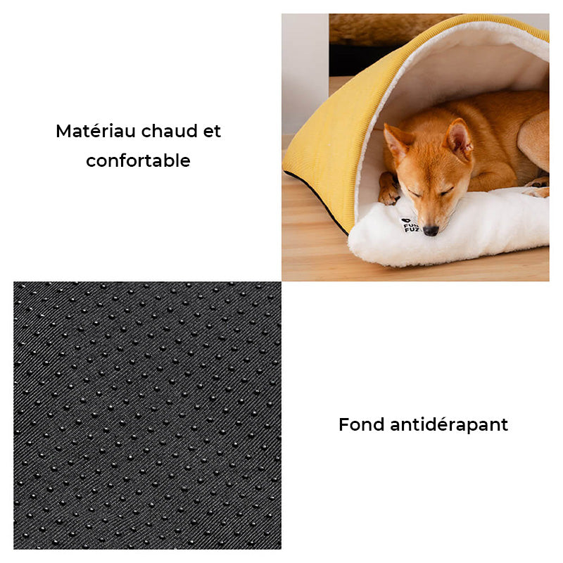 Sac de couchage extrêmement doux pour chiens