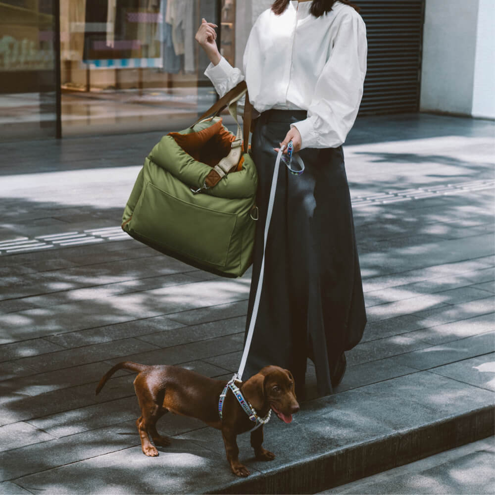 Pack de Siège d'Appoint pour Chien en Similicuir - Urban Voyager