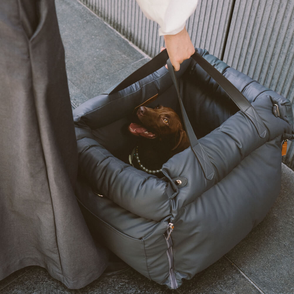 Pack de Siège d'Appoint pour Chien en Similicuir - Urban Voyager