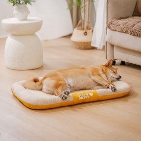 Tapis orthopédique imperméable et résistant aux rayures pour chien motif coloris block - Trek Lounge
