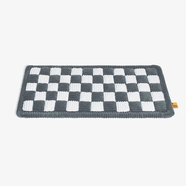 Tapis pour chien en plaid doux et antidérapant pour extension de siège auto