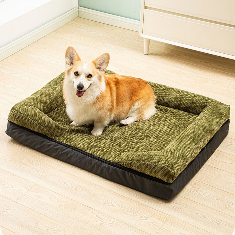 Lit orthopédique lavable pour chien et chat spacieux confortable et durable