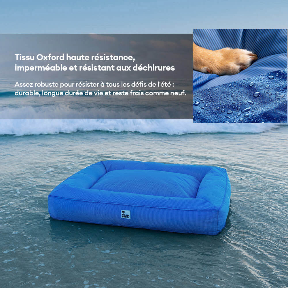 Lit orthopédique pour grand chien imperméable et soutien