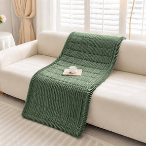 Tapis pour animaux en flanelle douce imperméable, respirant, anti-dérapant pour canapé.