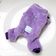 Combinaison en peluche confortable pour chien – Confort ultime pour les promenades hivernales