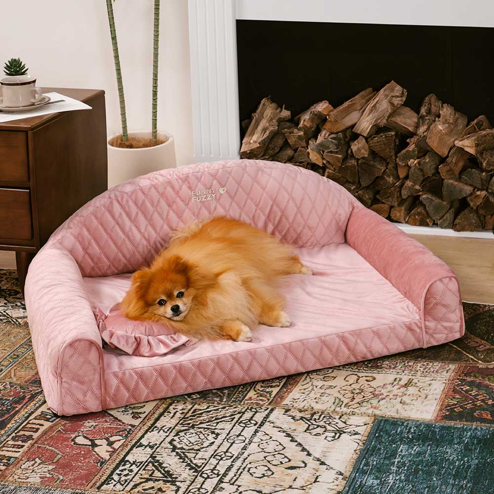 Lit pour chien Pinky Cozy Bolster - Princesse Lord