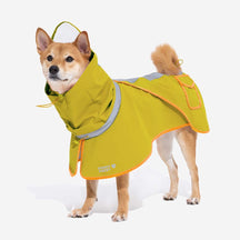 Imperméable réfléchissant réglable avec poche pour chien et maître - Restez au sec