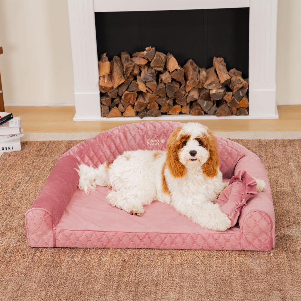 Lit pour chien Pinky Cozy Bolster - Princesse Lord