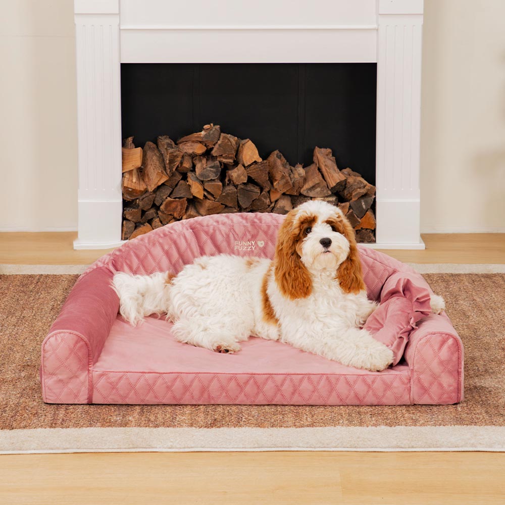 Lit pour chien Pinky Cozy Bolster - Princesse Lord