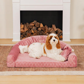 Lit pour chien Pinky Cozy Bolster - Princesse Lord