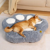 Lit pour chien lavable moelleux antidérapant confortable - Paw Spot