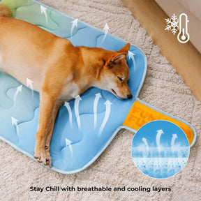 Chill Tapis Rafraîchissant pour Chien Lavable Ice Cream