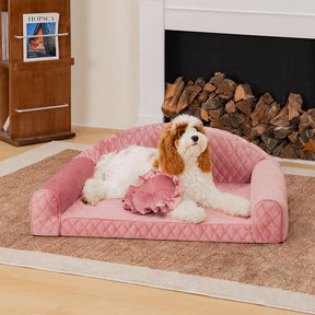 Lit pour chien Pinky Cozy Bolster - Princesse Lord