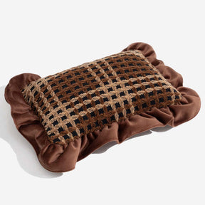 Lit pour chien classique luxueux et confortable lavable - Bliss Bolster