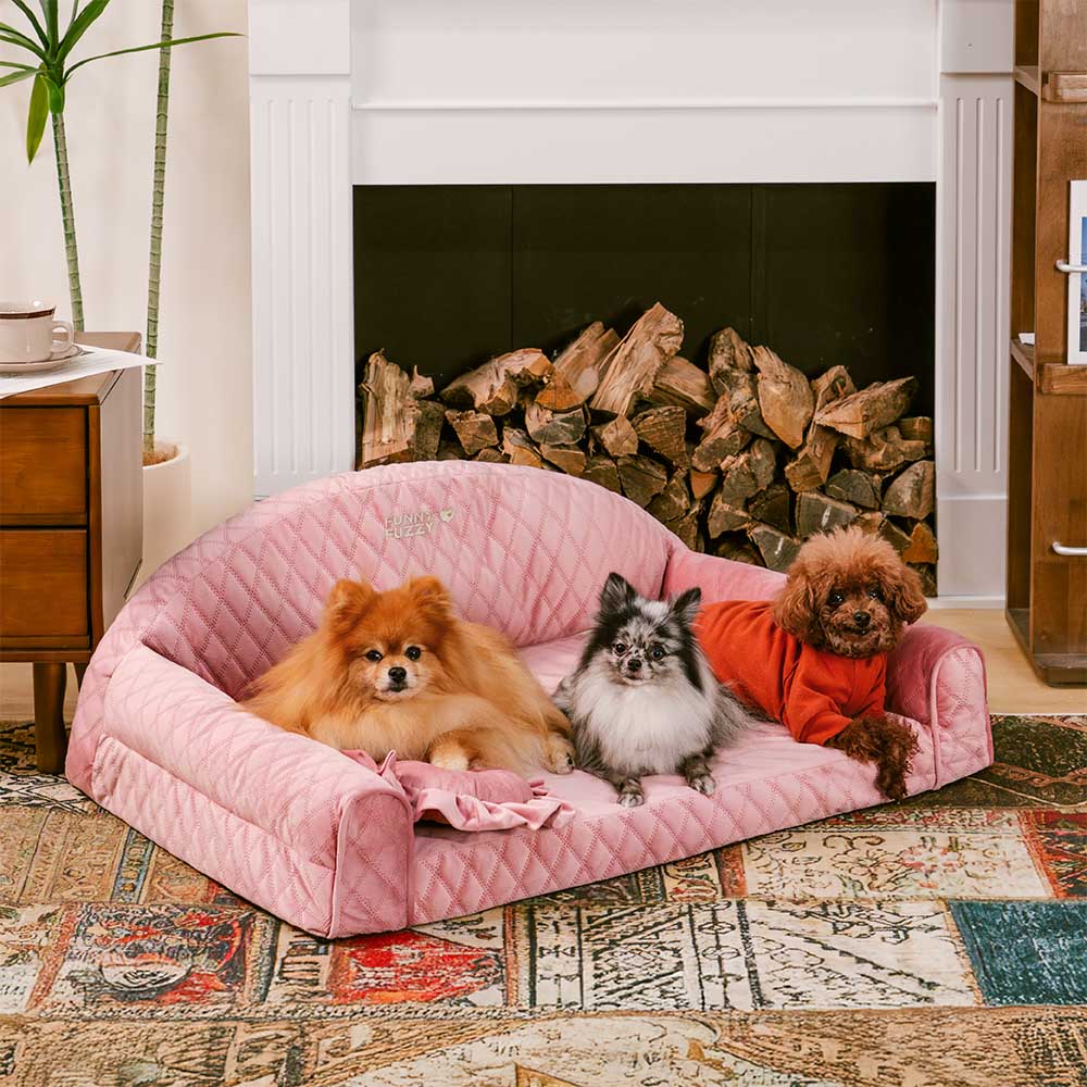 Lit pour chien Pinky Cozy Bolster - Princesse Lord