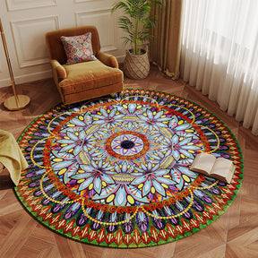 Tapis de salon vintage ethnique style persan Premium Sense