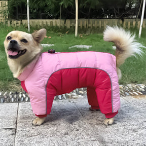 Manteau Chien Quatre Pattes Réfléchissant Imperméable Lavable Chaleur Ultime